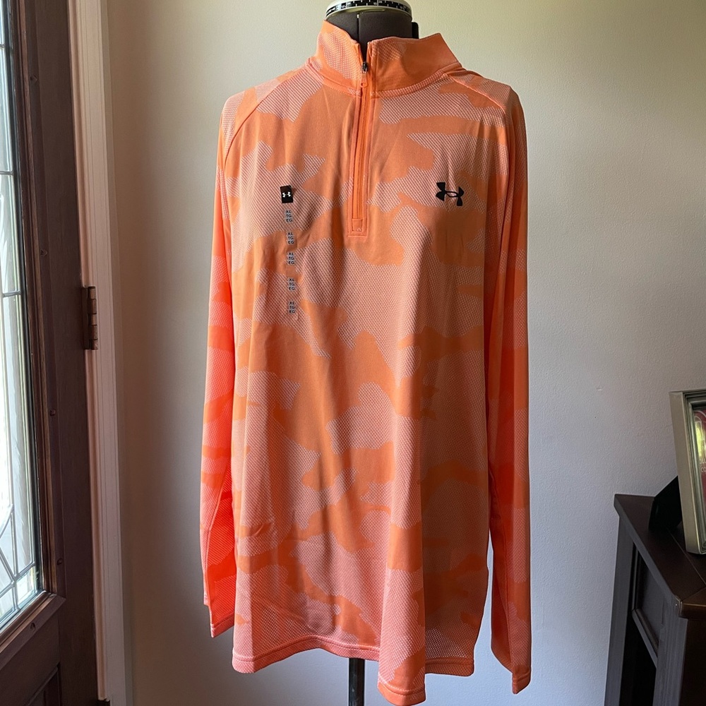 NWT Men’s Under Armour Zip-up Pullover